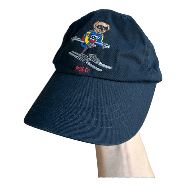 Musta Polo Ralph Lauren lippalakki