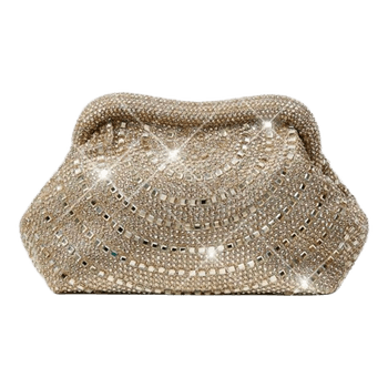 Guld glitter clutch