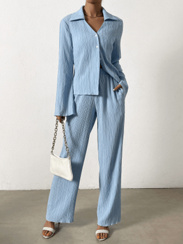 Bell sleeve shirt set