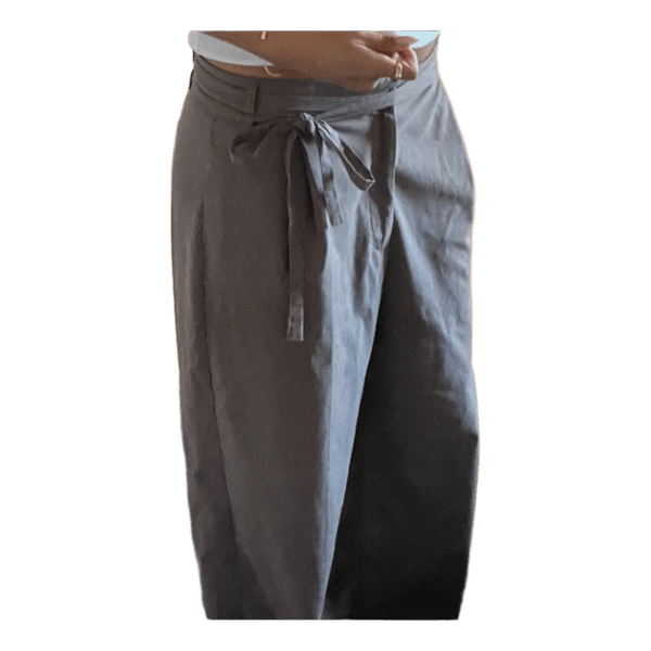 Udgået brune Zara wide-leg bukser