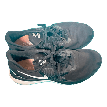 Nike black training shoes