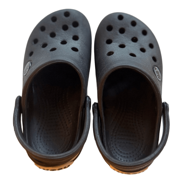 Black toddler clogs