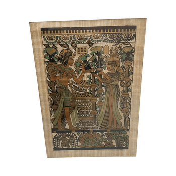 Kankaalle maalattu Egypti aihe