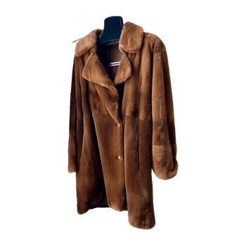 Jil sander shearling coat