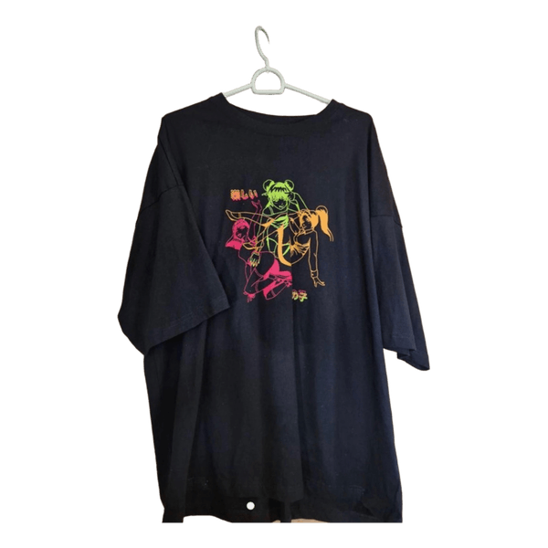 Cropp black graphic t-shirt