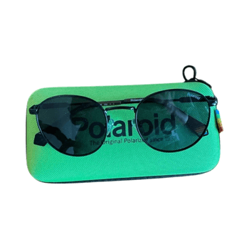 Polaroid Round Polarized Sunglasses – Black Frame