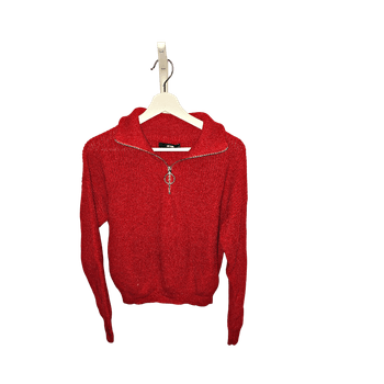 Punainen neulepusero