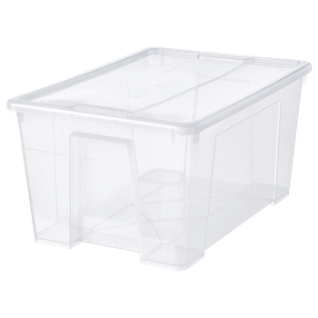 Lidded storage box