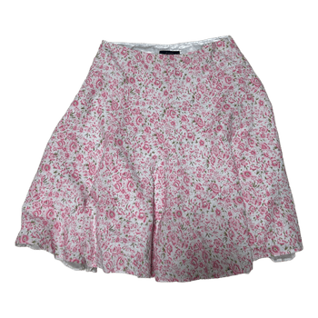 Floral print skirt