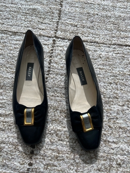 Mustat Bally ballerinat 39