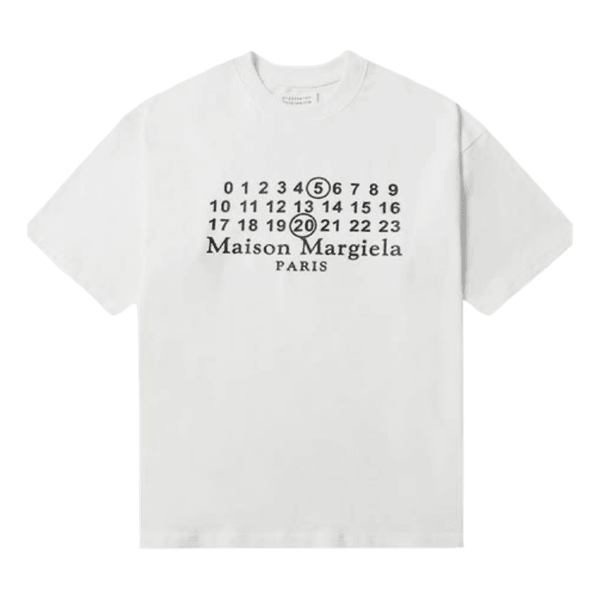Hvid Maison Margiela t-shirt