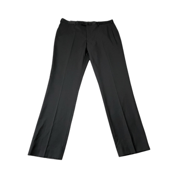 Dressmann Black Wool Blend Trousers 40/34