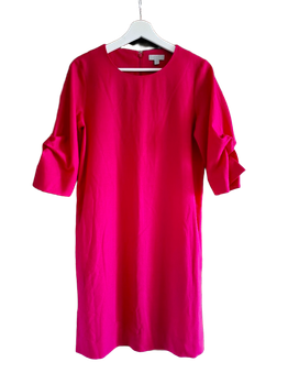 COS pink dress in fine wool