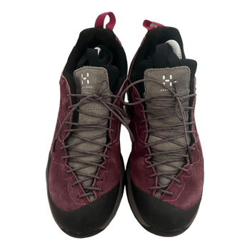 Haglöfs burgundy hiking shoes