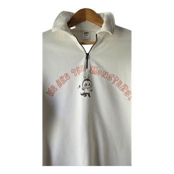 POP MART x Uniqlo Labubu "The Monsters" Half-Zip Hoodie XL