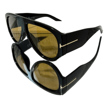 High-Fashion Oversized Aviator Sunglasses – Tom Ford Style