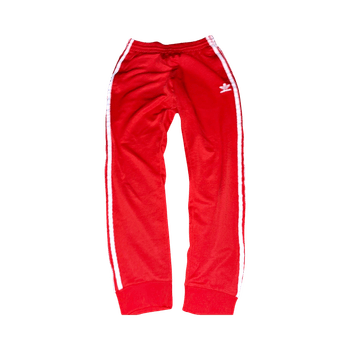 Punaiset Adidas verryttelyhousut