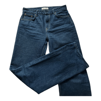 Dark blue denim jeans