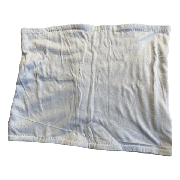 Hvid tubetop