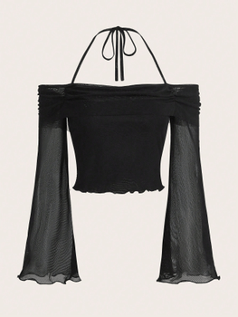 Halter mesh spring top