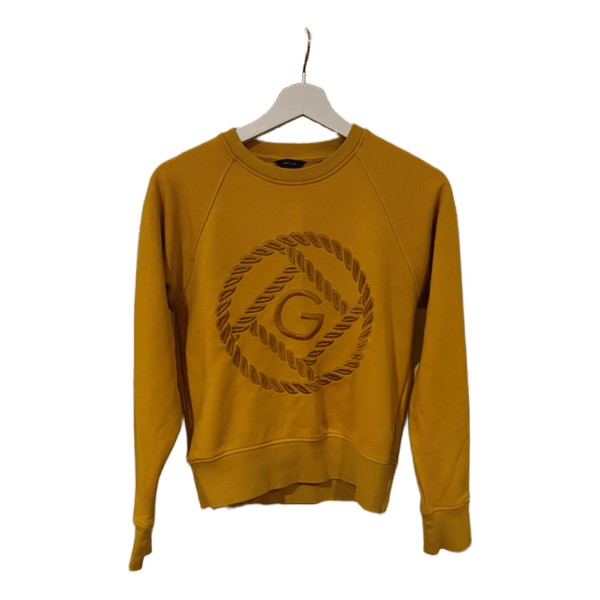 Yellow graphic sweatshirt