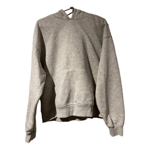Grå hoodie