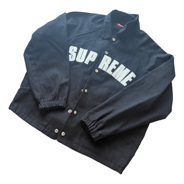 Sort Supreme jakke