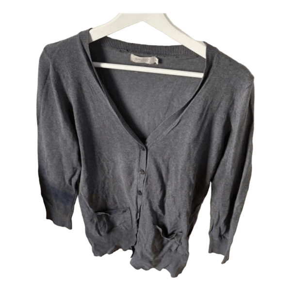 Grå cardigan