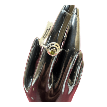 925 Silver Ring with Peridot | NOS