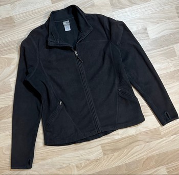 Champion Black zip fleece