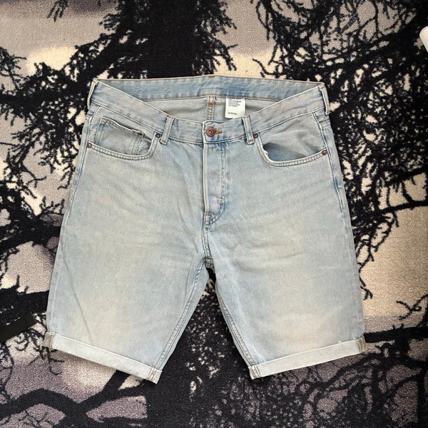 H&M low waist farkkushortsit