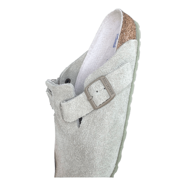 Birkenstock Boston ruskind træsko