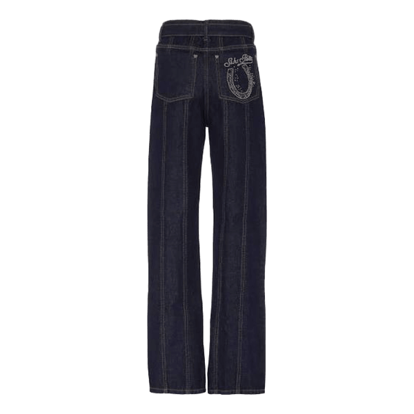 Saks Potts jeans med rhinestone