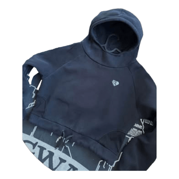 Women’s Best Cropped Hoodie M, Black Sport Hoodie with Mesh Details 🏃🏻‍♀️‍➡️