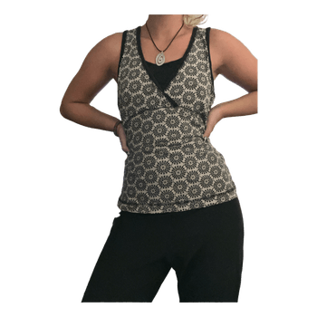 Mønstret tanktop