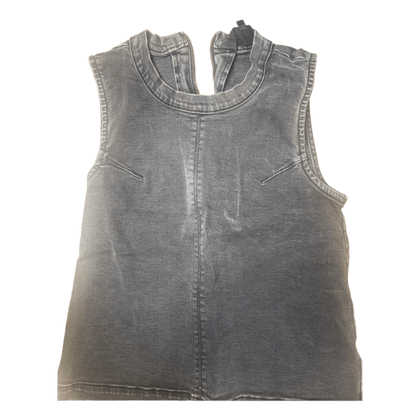 Grå denim top