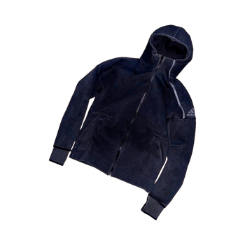 Adidas black hooded jacket