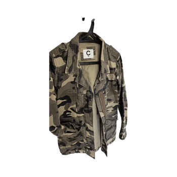 Camo puuvillatakki