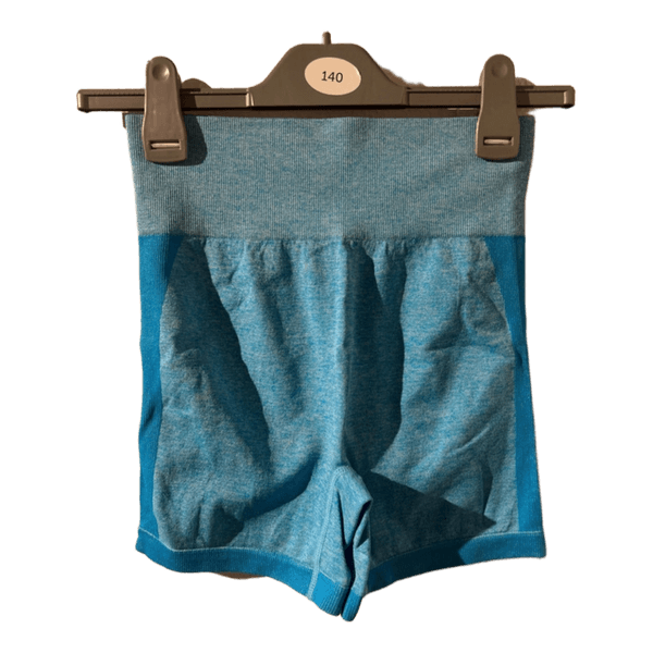 Blå træningsshorts
