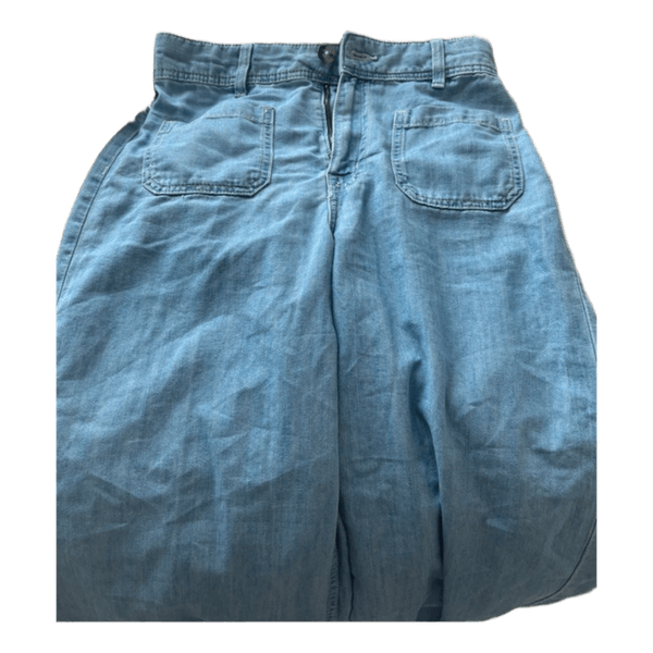 Lyseblå wide-leg jeans