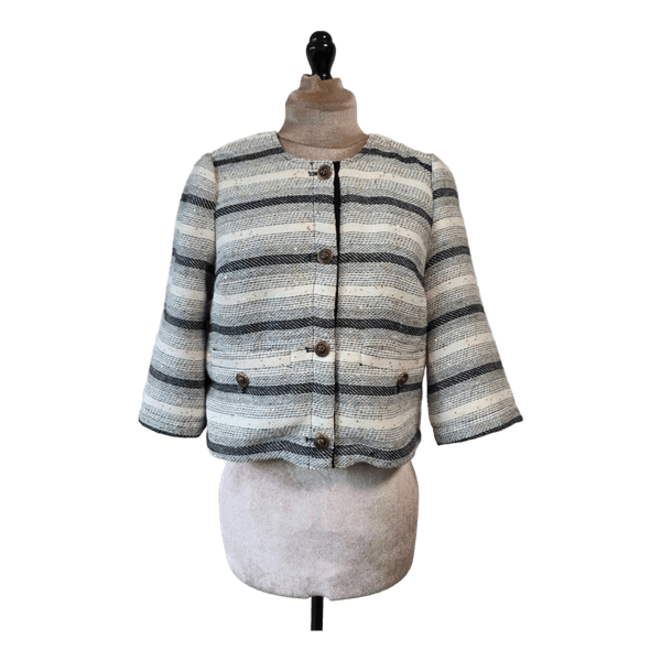 New women's Co'couture bouclé jacket with wool (XS / 34)