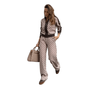 Guess monogram jogging suit