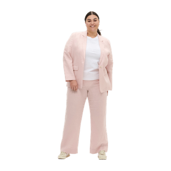Saari linen pants pink Nanso