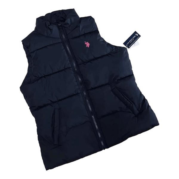 U.S. Polo Assn. juoda liemenė