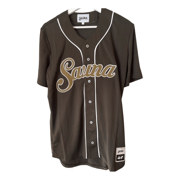 Brun baseball trøje