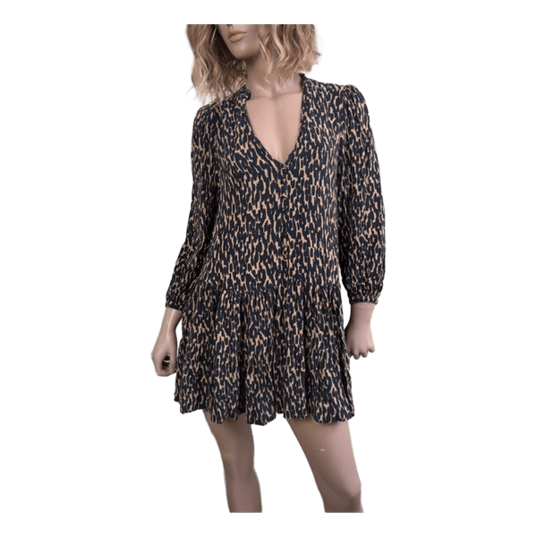 Zara animal print dress