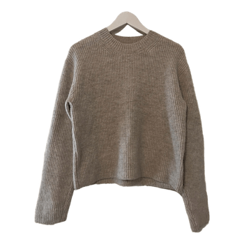Beige neulepaita