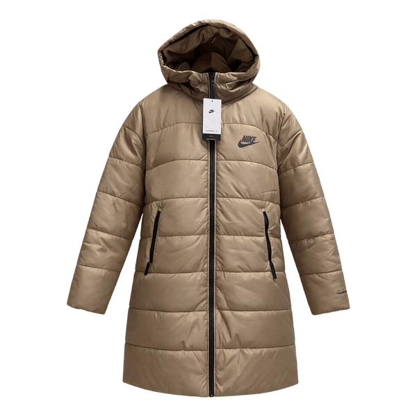 Nike beige puffer jacket