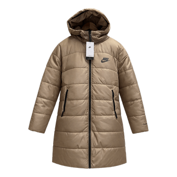 Nike beige puffer jacket