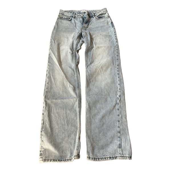 Lyseblå straight jeans
